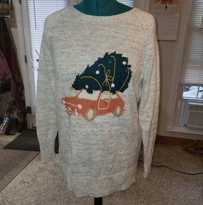 LC Lauren Conrad Christmas Sweater size Large